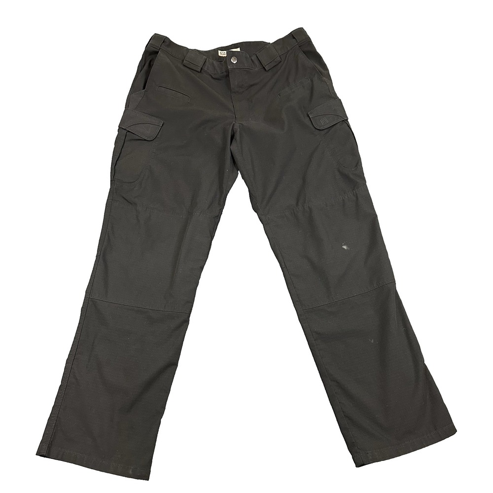 5.11 Tactical Cargo Pants Mens Size 38x34 Ripstop Tapered Utility Double Knee